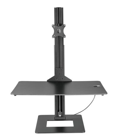 Defianz Sit-Stand Desktop Workstation - Spring Lift